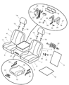 Diagram for Dodge Ram 3500 Seat Heater - 5101764AB