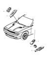 Diagram for Dodge Challenger Door Lock Switch - 4602784AC