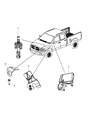 Diagram for 2010 Dodge Ram 4500 Transmitter - 5026224AO