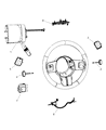 Diagram for 2011 Chrysler 300 Clock Spring - 1JH94HL9AD