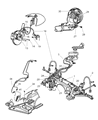 Diagram for 1999 Chrysler Town & Country Brake Line - 4683674