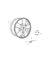 Diagram for Mopar Spare Wheel - 1BK48PAKAB