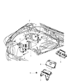 Diagram for 2012 Ram 3500 Engine Control Module - R5150635AB