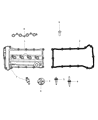 Diagram for Dodge PCV Valve - 5047002AA