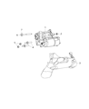 Diagram for Dodge Starter Motor - 68066177AA