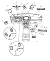 Diagram for Dodge Caravan Ignition Switch - 4685719AE