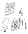 Diagram for 2006 Dodge Dakota Window Regulator - 55359558AA