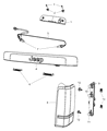 Diagram for Jeep Liberty Back Up Light - 55157348AD