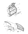 Diagram for 2004 Dodge Caravan Weather Strip - 4717559AE