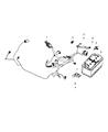 Diagram for 2020 Ram 1500 Battery Cable - 68430571AC