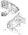 Diagram for 2009 Dodge Durango A/C Hose - 68033623AA