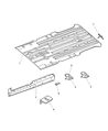 Diagram for 2001 Chrysler Town & Country Floor Pan - 5019510AB