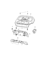 Diagram for 2019 Jeep Wrangler Engine Cover - 5281579AA