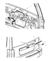 Diagram for Mopar Wiper Arm - 68034341AD