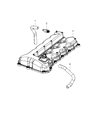 Diagram for 2015 Dodge Dart Crankcase Breather Hose - 5047407AC