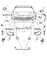 Diagram for Chrysler Concorde Headlight - 4780011AH