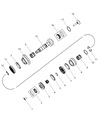 Diagram for 2008 Dodge Caliber Synchronizer Ring - 68033358AA