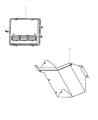 Diagram for Dodge Viper Engine Control Module - 4848924AA