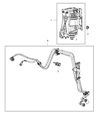 Diagram for Dodge Fuel Filter - 68096447AA