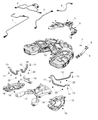 Diagram for 2021 Jeep Grand Cherokee Fuel Filler Neck - 68212660AA