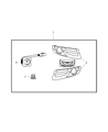 Diagram for Dodge Caravan Fog Light - 82209184