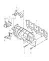 Diagram for Jeep Compass Intake Manifold Gasket - 68001462AA