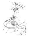 Diagram for 2001 Jeep Cherokee Shift Indicator - 5GC35LAZAB