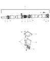 Diagram for 2007 Dodge Ram 2500 Drive Shaft - 52123100AA