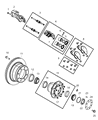 Diagram for Ram 2500 Brake Caliper Piston - 68049178AA
