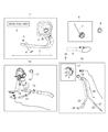 Diagram for Ram 3500 Fuel Filler Housing - 68194320AB