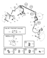 Diagram for 2004 Chrysler Sebring Brake Line - MR370628