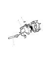 Diagram for Jeep Grand Cherokee Accelerator Cable - 4854061