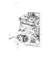 Diagram for 2003 Jeep Wrangler A/C Compressor - 55037578AB