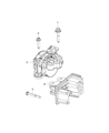Diagram for Jeep Renegade Engine Mount - 68273166AB