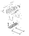 Diagram for Ram Fuel Tank Skid Plate - 52029964AD