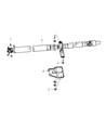 Diagram for 2009 Jeep Compass Drive Shaft - 5273310AB