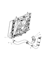 Diagram for Chrysler PT Cruiser Intercooler - 5179464AA