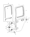 Diagram for Jeep Door Check - 68297668AC