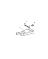 Diagram for 2005 Dodge Sprinter 2500 Exhaust Hanger - 5119848AA