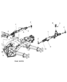 Diagram for Chrysler Aspen Rack And Pinion - 52855758AF