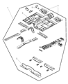 Diagram for 2011 Dodge Journey Floor Pan - 5067837AE