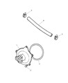 Diagram for 1999 Chrysler LHS Water Pump - V9900085