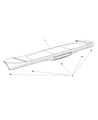 Diagram for 2015 Jeep Grand Cherokee Weather Strip - 68196056AA