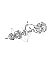 Diagram for Jeep Wrangler A/C Clutch - 5014415AA
