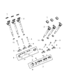 Diagram for 2014 Jeep Grand Cherokee Fuel Rail - 68148329AA