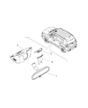 Diagram for 2018 Jeep Renegade Car Mirror - 6CE65LXHAA