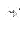 Diagram for 2002 Dodge Dakota Fuel Filler Housing - 55257271AA