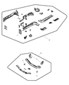 Diagram for Chrysler Sebring Front Cross-Member - 5076459AB