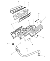 Diagram for 1998 Jeep Grand Cherokee Cylinder Head Gasket - 53021098