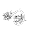 Diagram for Jeep Commander Steering Wheel - 5JZ04ZJ8AC